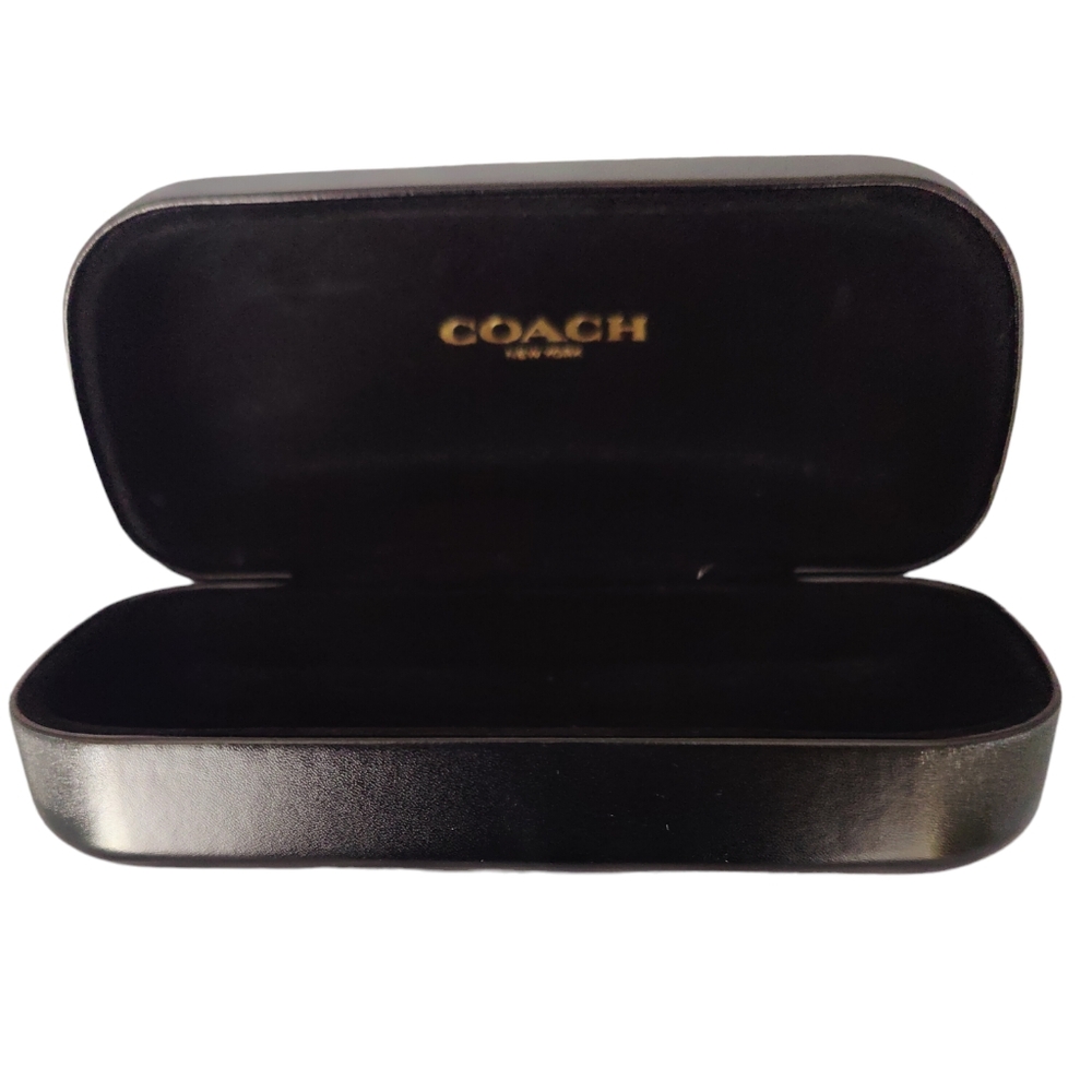 COACH Black Eyeglass Case